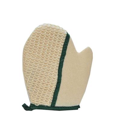 Astra Market Silk Bath Glove for Oily Skin White 16X24