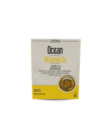 Ocean Vitamin D3 1000 Iu 20 Ml Spray