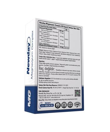 newday Magnesium Complex 2x - Buy Online on GoSupps.com