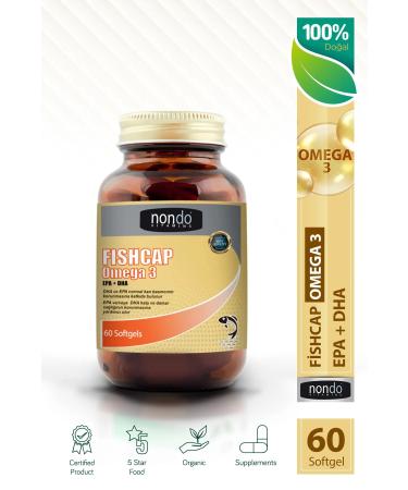 Nondo Vitamin Fishcap Omega 3 50 Capsules