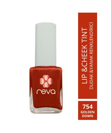 REVA Cherry Red Lip & Cheek Tint Golden Down No:754 10 ml