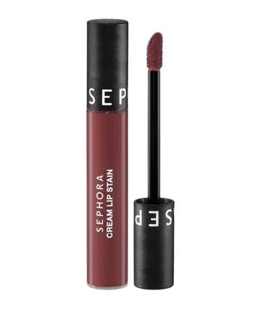 SEPHORA COLLECTION Cream Lip Stain Non-Smudge Velvet Finish Lipstick Matte Liquid Lipstick 84