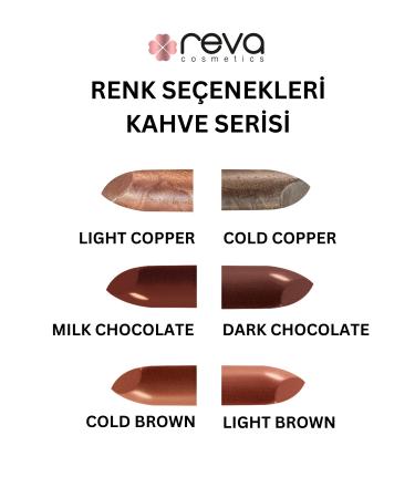 REVA Shimmer Lipstick Orange Rust - Shimmer Lipstick - No: 901 - Vegan & Clean Content - Buy Online on GoSupps.com