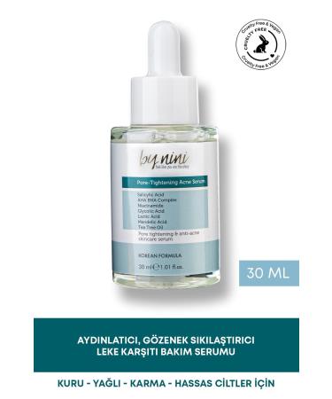 By Nini Brightening Anti-Spot and Pore Tightening Serum 30 ml