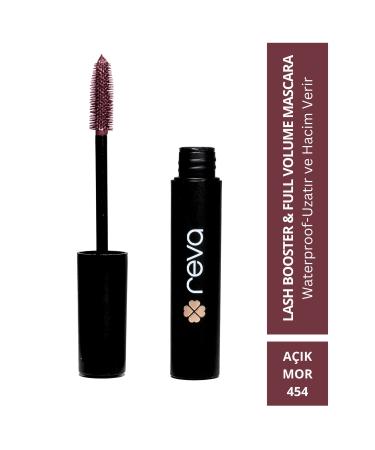 REVA Lash Booster&Full Volume Color Mascara Light Prune-Full Volume & Lengthening Color Mascara Light Purple 454