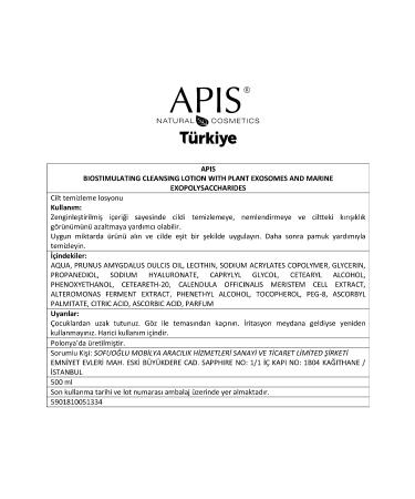 Apis Natural Cosmetics Anti-Aging Exosomes Pro Herbal Milk 500ml - Buy Online on GoSupps.com