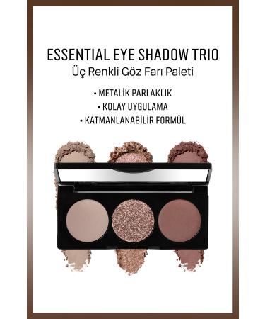 Bobbi Brown Essential Eye Shadow Palette - Tri-Color Eyeshadow Palette - Smokey Plum 6g