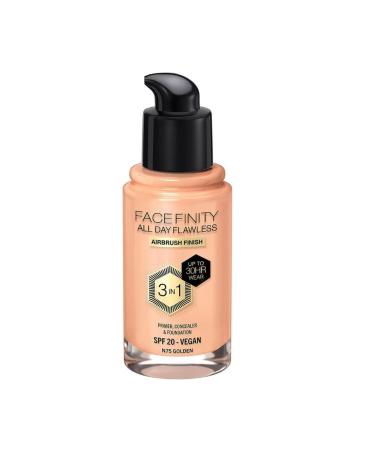Max Factor FACEFINITY 3IN1 FDT NO:75 GOLDEN