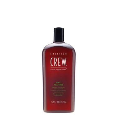 American Crew MEN'S REVIVAL MOISTURIZING SHAMPOO + CONDITIONER + SHOWER GEL 1000ML D.CENTER189