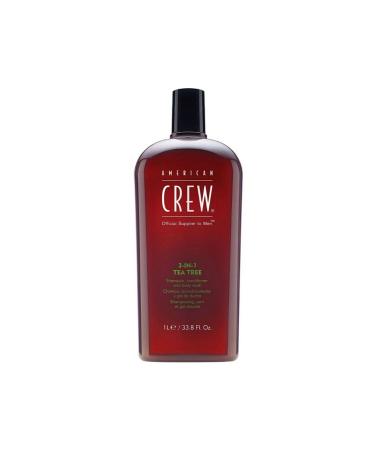 American Crew REVITALIZING MOISTURIZING SHAMPOO FOR MEN + CONDITIONER + SHOWER GEL 1000ML D.CENTER281