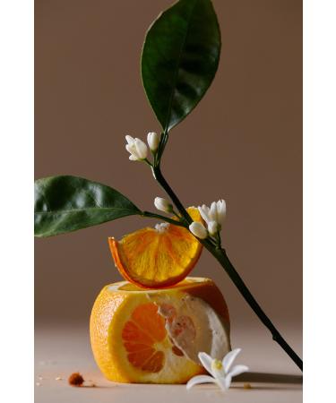 Aromatica Glow Vita Facial Scrub Orange & Neroli 150ml - Revitalizing Vegan Vitamin & Clay Scrub - Buy Online on GoSupps.com