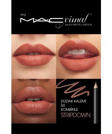 Mac M A CXIMAL Silky Matte Lipstick Moisturizing Intense Color Lipstick - Taupe - Buy Online on GoSupps.com
