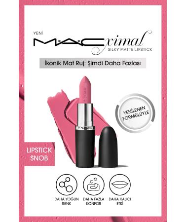 Mac M a cx mal Silky Matte Lipstick Moisturizing Effect Intense Color Lipstick - Lipstick Snob