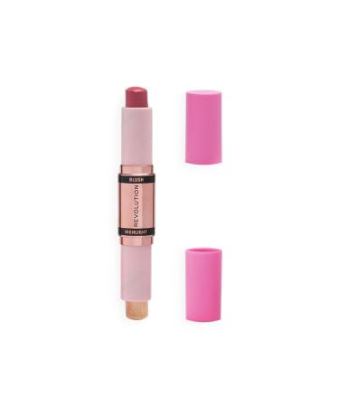 MAKEUP REVOLUTION Revolution Blush & Highlighter Stick Mauve Glow