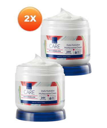 Avon Care Watermelon Watermelon Scented Multi-Purpose Cream 400 Ml. Set of Two - Buy Online on GoSupps.com