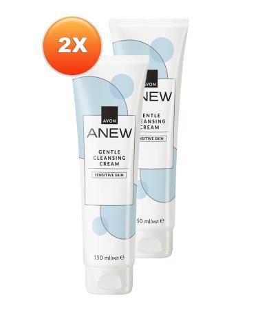 Avon Anew Gentle Cleansing Cream Unscented Skin Cleansing Cream 150 Ml. Duo Set - Buy Online on GoSupps.com
