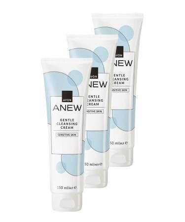Avon Anew Gentle Cleansing Cream Unscented Skin Cleansing Cream 150 Ml. Triple Set