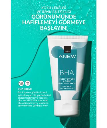 Avon Anew BHA Skin Tone Smoothing Day Cream Spf 35 50 Ml. Triple Set - Buy Online on GoSupps.com