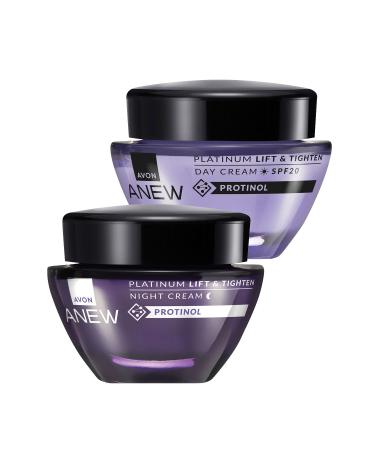 Avon Anew Platinum Lift & Tighten Night and Day Cream Package