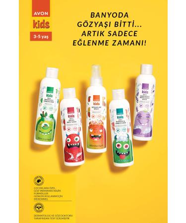 Avon Kids 2 in 1 Strawberry Scented Bath and Body Wash for Children 200 Ml. - Buy Online on GoSupps.com