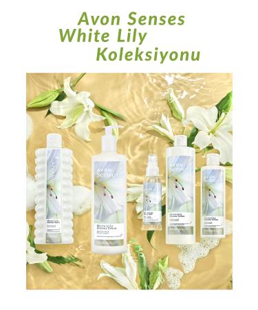 Avon Senses White Lily White Lily Scented Shower Gel 720 Ml. - Buy Online on GoSupps.com
