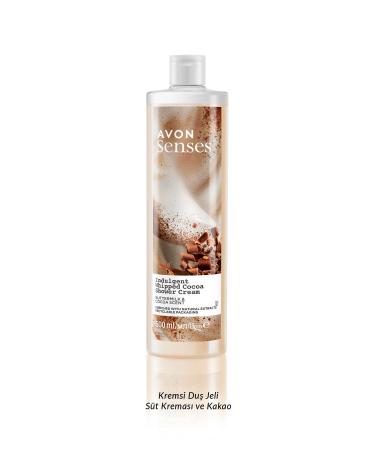 Avon Senses Indulgent Shower Cream with ButterMilk and Cocoa Extract 500 Ml. - Buy Online on GoSupps.com