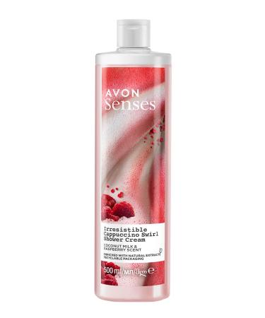 Avon Senses Coconut Milk and Blackberry Scented Shower Cream 500 Ml.