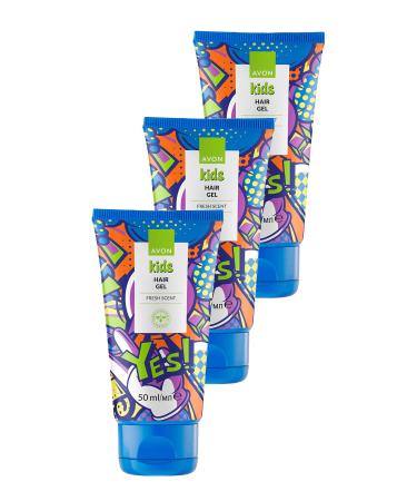 Avon Kids Yes Fresh Scented Hair Gel 50 Ml. Triple Set