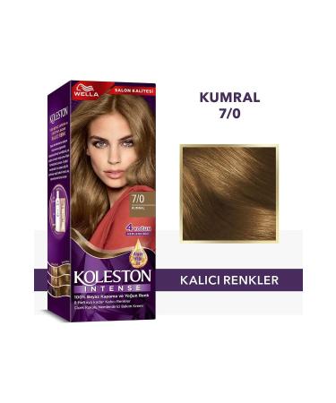 edikli store Koleston Intense Hair Dye 7/0 Blonde - Salon Quality