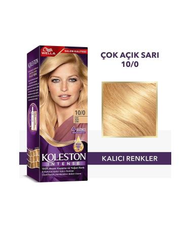 dryertime Koleston Intense Hair Dye 10/0 Very Light Blonde - Salon Quality - DRY5658-8926