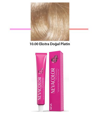 akna Premium 10.00 Extra Natural Platinum - Permanent Cream Hair Dye 50 g Tube - ANK3616-1105