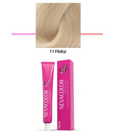 HELSOL Premium 11 Ivory - Permanent Cream Hair Dye 50 g Tube - HLS9222-7364