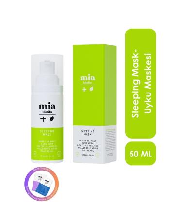 mia clinica panthenol honey and cicali smoothing glowing moisturizing face mask