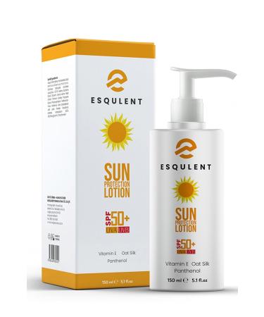 Esqulent High Protection Sun Lotion Spf 50 Protects Your Skin Against Uva / Uvb Sun Rays - Buy Online on GoSupps.com