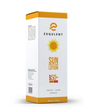 Esqulent High Protection Sun Lotion Spf 50 Protects Your Skin Against Uva / Uvb Sun Rays - Buy Online on GoSupps.com