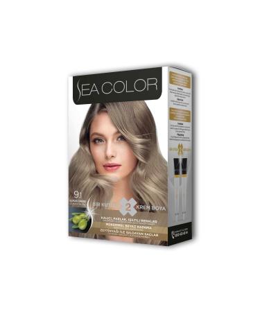 CEXOS 2 Tube Cream Hair Dye Set Diamond Blonde No:9.1 - CBT9965-7378