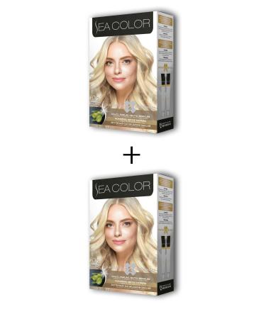 calleren 2X2 Tube Cream Hair Dye Set Baby Blonde No:0.2 - CLN1089-3413