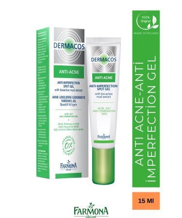 Farmona DERMACOS ANTI-ACNE ANTI-INPERFECTION GEL AGAINST ACNE IMPERFECTIONS