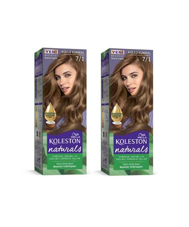 Naturals Hair Dye Ash Blonde 7/1 2x Pack - MRK9375-8953