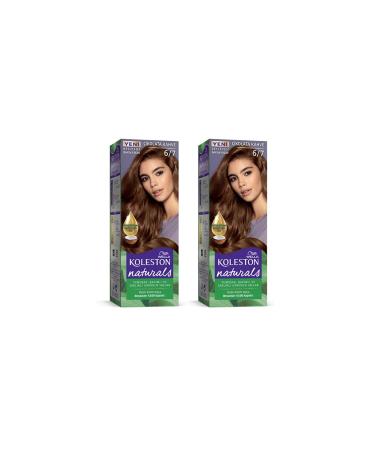 Naturals Hair Dye Chocolate Brown 6/7 2x Pack