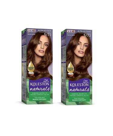 BORES Naturals Hair Dye Golden Chestnut 5/73 2x Pack - BRS6673-9585