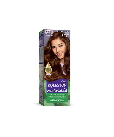 Narnuga Naturals Hair Dye Medium Chestnut 5/37 - MCT2203-5790