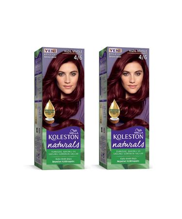 HELSOL Naturals Hair Dye Red Violet 4/6 2x Pack - HLS4066-3740