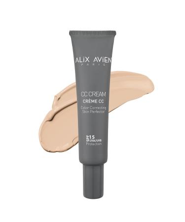 Alix Avien Cc Cream Color Corrector Neutral - Cc Cream Neutral Spf 15 Uvb/uva - 40 ml