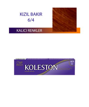 Calleren Single Tube Hair Dye Red Copper 6/4 - CLN1512-5735