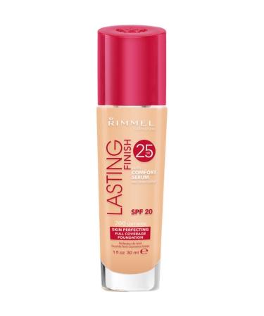 Rimmel London Foundation - Lasting Finish Foundation 200 Soft Beige 30 ml 3607345379050 - Buy Online on GoSupps.com