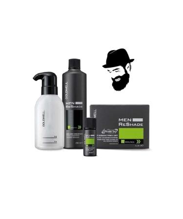 GOLDWELL 4ca Men Reshade 4 X 20 Ml + Oxidant Lotion 250 Ml Onrness Cosmetic