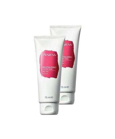 Avon Anew Revitalising Revitalizing Peelable Copper Mask 75 Ml. Duo Set
