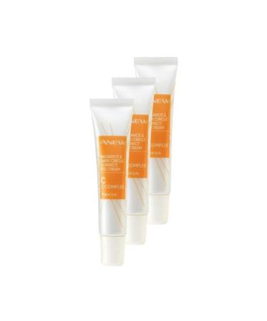 Avon Anew Radiance Dark Circles Eye Cream 15 Ml. Triple Set