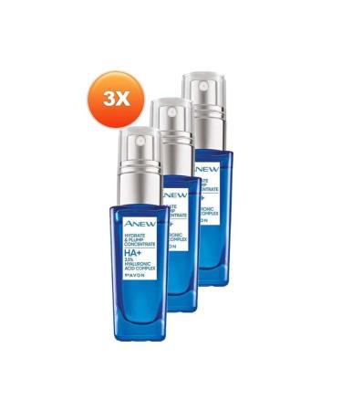 Avon Anew Moisturizing and Plumping Serum 30 Ml. Triple Set - Buy Online on GoSupps.com